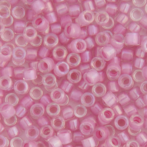 Delica Bead 11/0  Pale Lilac AB Lined