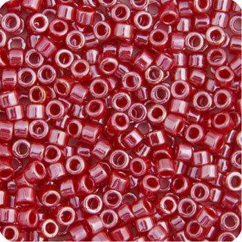 Miyuki Delica 11/0 5.2g Vial Red Cadillac Opaque Luster