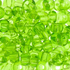 Czech Seed Bead 2/0 22g Vial Transparent GREEN