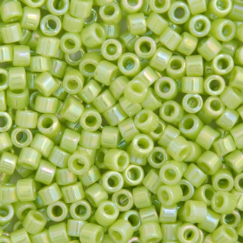 Delica Bead 11/0  Chartreuse Opaque  AB