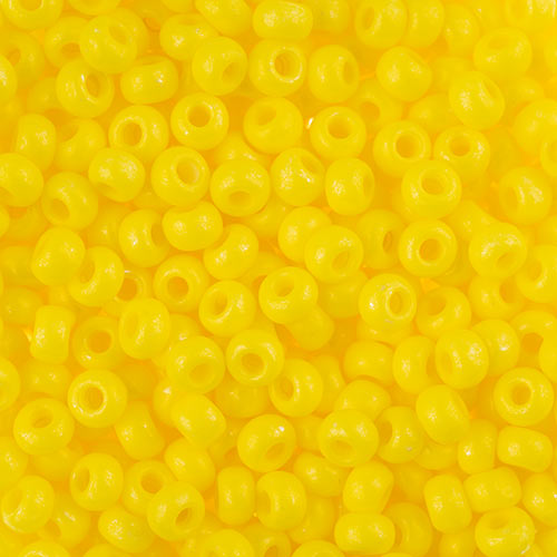 Czech Seedbead 8/0 Terra Intensive Yellow