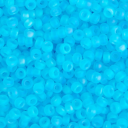 Miyuki Seed Bead 11/0 Vial Aqua Transparent AB Matte