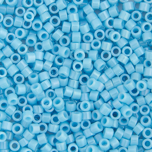 Delica Bead 11/0  LT. Blue Opaque  AB