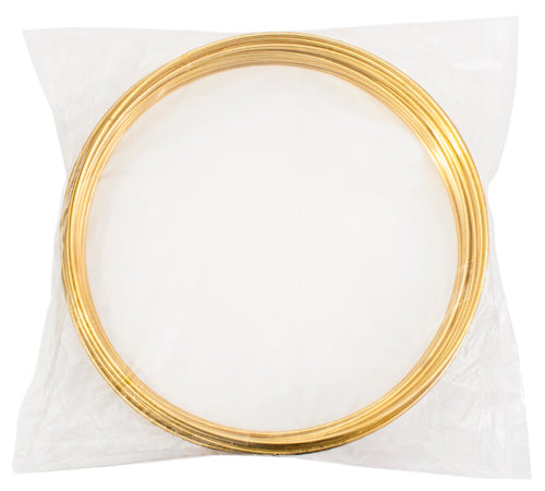 Metal Rings 12in (30.5cm) Brass 25pcs