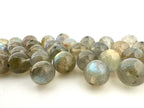 Labradorite Bracelet Available in 4mm, 6mm, 8mm, 10mm Sizes