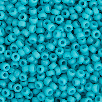 Miyuki Seed Beads 11/0 Tur. Blue Opaque Matte Lus