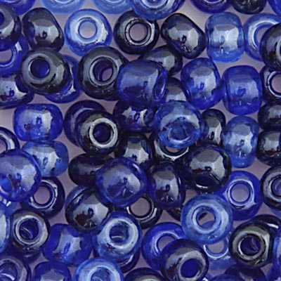 Czech Seed Bead 2/0 22g Vial BLUE/SAPPHIRE