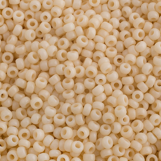 Miyuki Seed Beads 15/0 Opaque Dark Cream
