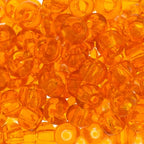 Czech Seed Bead 2/0 22g Vial Transparent Light ORANGE