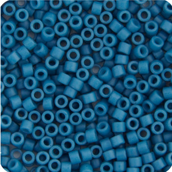Miyuki Delica 11/0 5.2g Vial Capri Blue Opaque Matte-Dyed