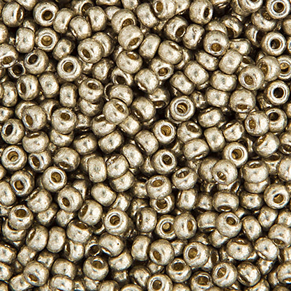 Miyuki Seed Beads 11/0 GalvDuracoat Light Pewter