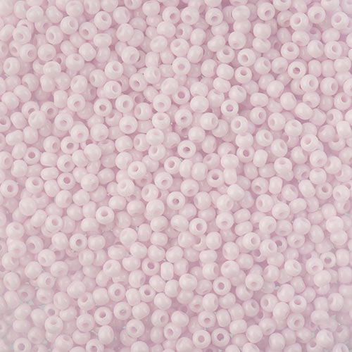 Czech Seedbead 10/0 Opaque Natural Pink