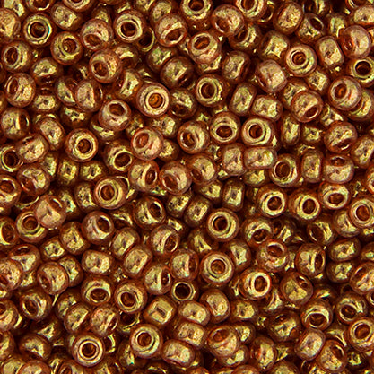 Miyuki Seed Beads 15/0 Topaz Gold Lus