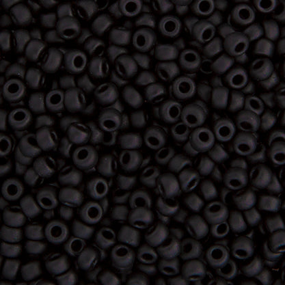 Miyuki Seed Beads 15/0 Black Matte