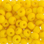 Czech Seed Bead 2/0 22g Vial Opaque YELLOW
