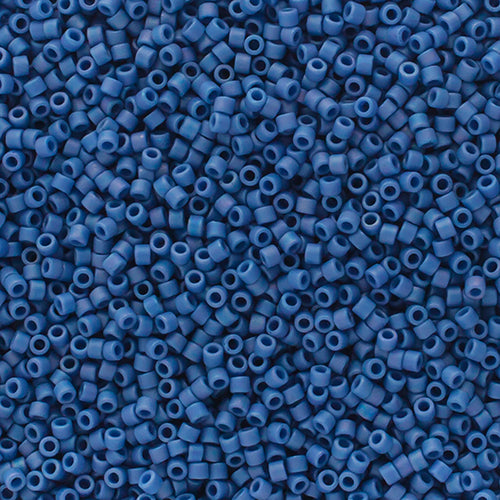Delica Bead 11/0 FRGL Blue Sapphire Matte AB
