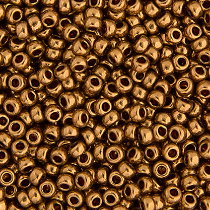 Miyuki Seed Beads 11/0 Light Bronze Opaque Metallic