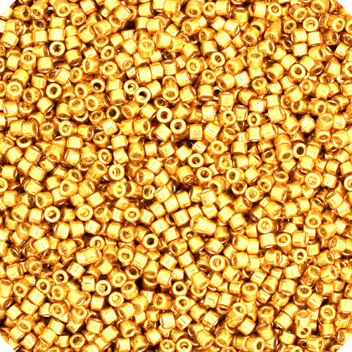 Delica Bead 11/0 Duracoat Galvanized Gold