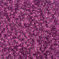Czech Seed Beads 11/0 22g Vial Crystal Color Lined Neon Purple