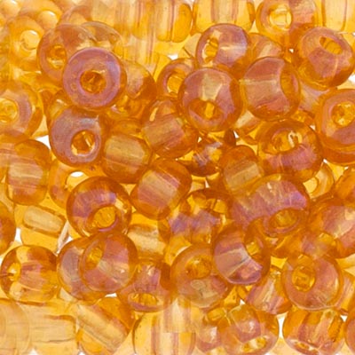 Czech Seed Bead 2/0 22g Vial Transparent TOPAZ AB