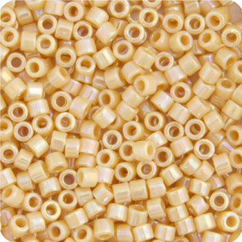 Delica Bead 11/0  Ivory Pear Opaque  AB
