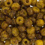 Czech Seed Bead 2/0 22g Vial Opaque SPECKLED DKBRWN