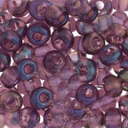 Czech Seed Bead 2/0 22g Vial Transparent AMETHYST AB