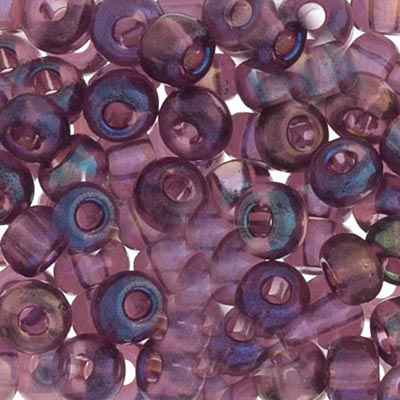 Czech Seed Bead 2/0 22g Vial Transparent AMETHYST AB
