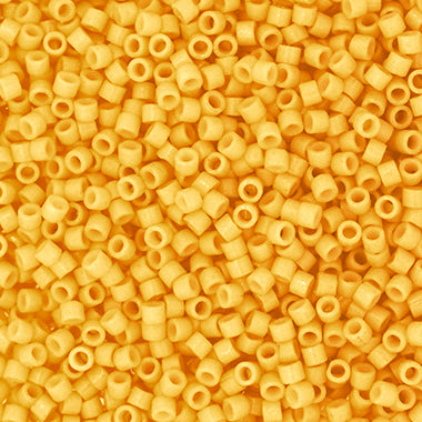 Delica Bead 11/0 Duracoat Opaque  LT. Topaz