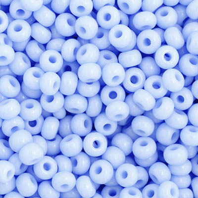 Czech Seed Bead 11/0 Vial Opaque Powder Blue