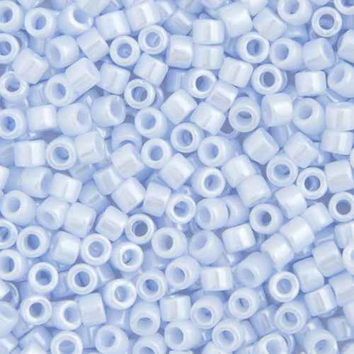 Miyuki Delica 11/0 5.2g Vial Light Blue Sky Opaque Ceylon
