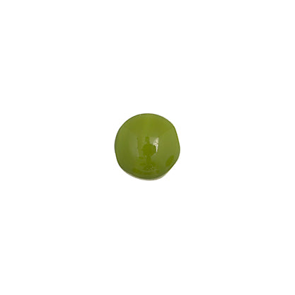 Czech Candy Beads 8mm 2 holes Olivine Opaque