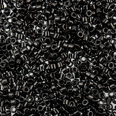Delica Bead 11/0  Black Opaque