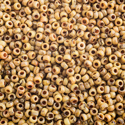 Miyuki Seed Beads 11/0 Opaque Yellow Picasso