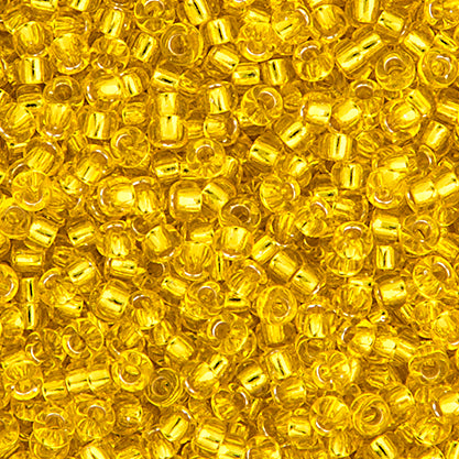 Miyuki Seed Beads 6/0 Yellow Silver Lined