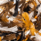 Turkey Plumes 4-6in Natural Mix