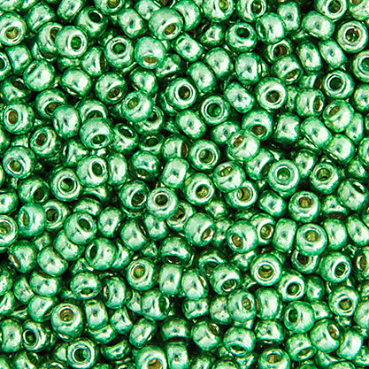 Miyuki Seed Beads 11/0 GalvDuracoat Dk.Mint Green