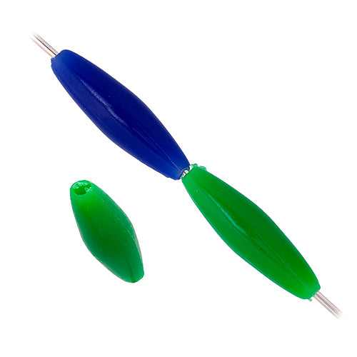 Spaghetti 19x6mm Opaque Multi