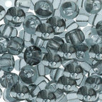 Czech Seed Bead 2/0 22g Vial Transparent GREY