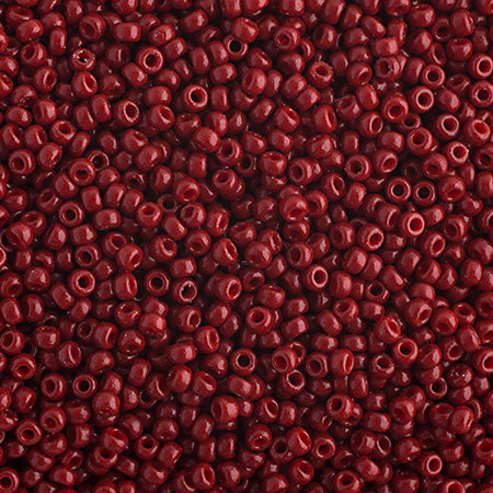 Miyuki Seed Beads 11/0 Light  Maroon Opaque Duracoat