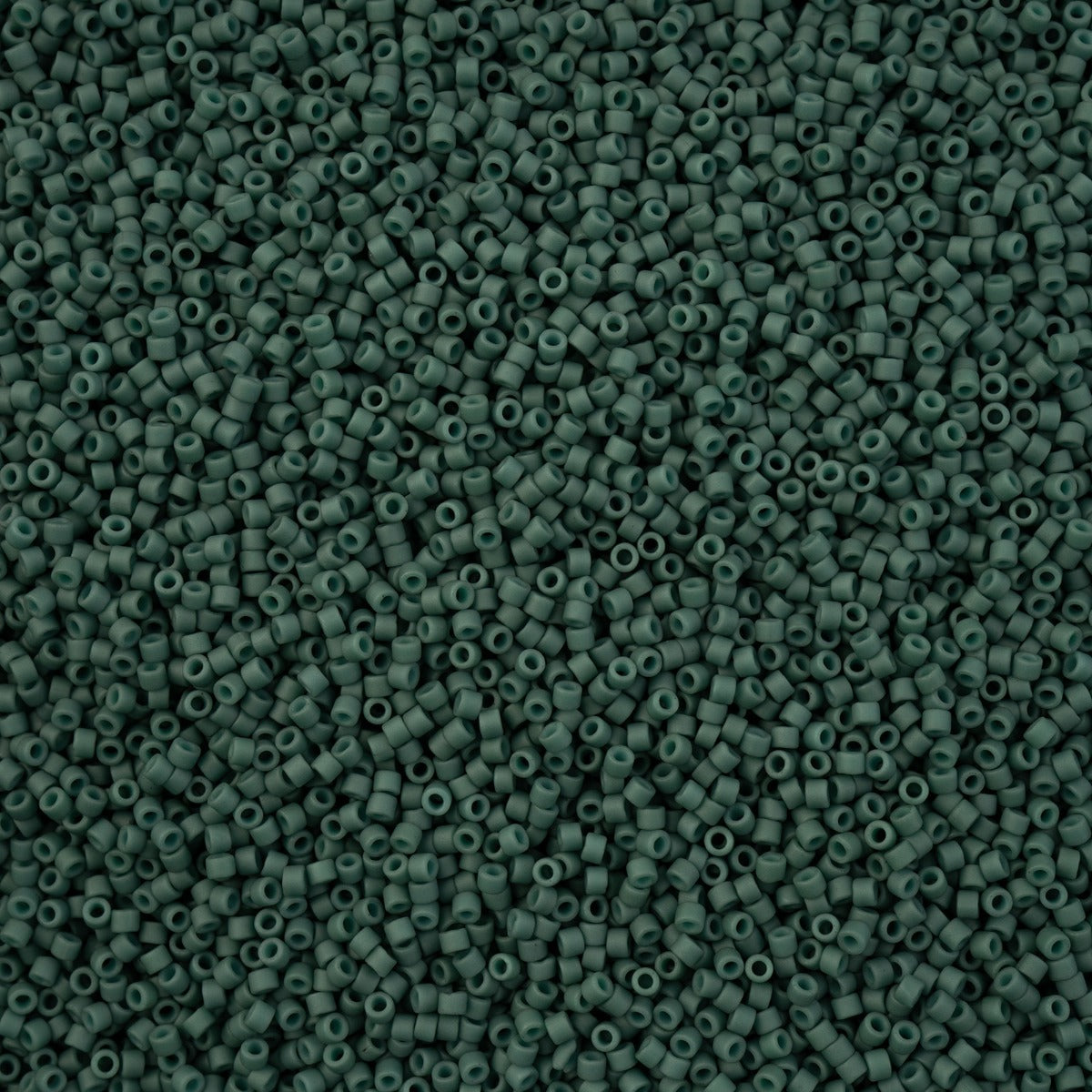 Miyuki Delica 11/0 5.2g Vial Opaque Dark Lagoon Matt