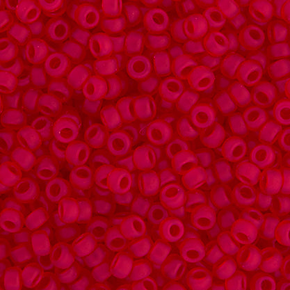 Miyuki Seed Bead 11/0 Vial Ruby Transparent Matte