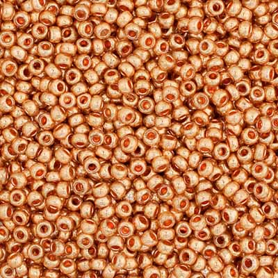 Czech Seed Bead 10/0 Metallic GOLD 22g Vial