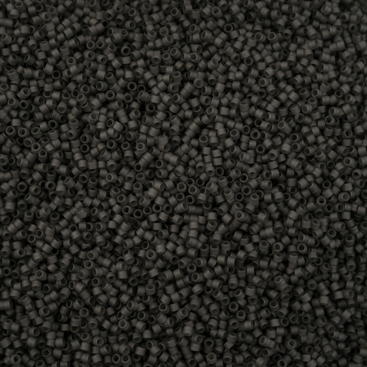 Miyuki Delica 11/0 5.2g Vial Dark Grey Matt