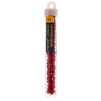 Czech Seed Bead 2/0 22g Vial Transparent GARNET