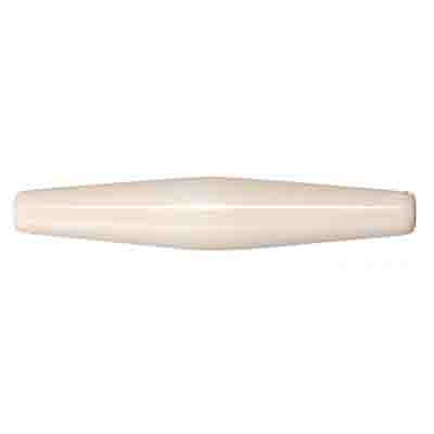 Acrylic Hairbone Pipe 2in Bone White (10pcs)