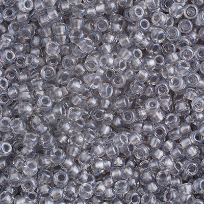 Miyuki Seed Beads 11/0 Spkl Pewter Lined Crystal