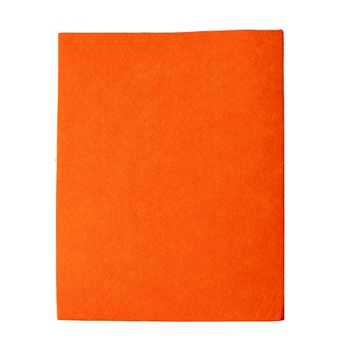 GoodFelt Beading Foundation 1.5mm 8.5x11in 4pcs Orange