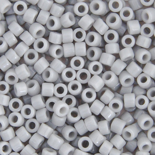 Delica Bead 11/0  Grey Ghost Opaque
