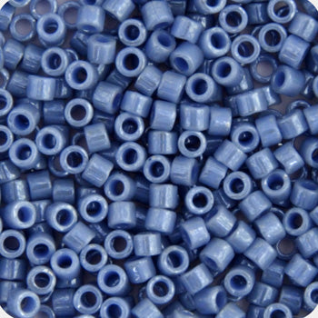 Miyuki Delica 11/0 5.2g Vial Light Lapis Opaque Glazed Luster